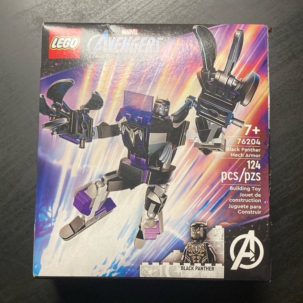 Lego Black and Purple Avengers Mech Building Set